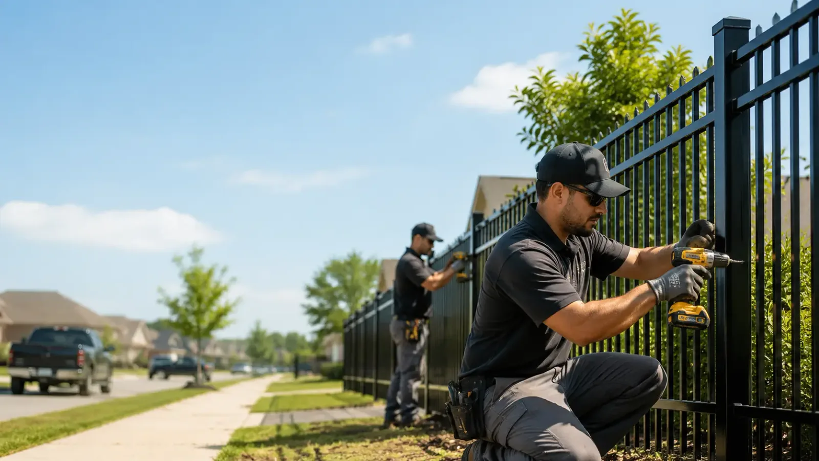 Metal Fence Installation in Memphis, TX